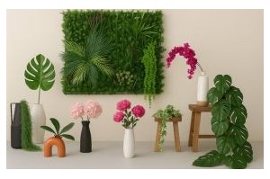 Artificial plants for professional decoration – Phocealys wholesaler