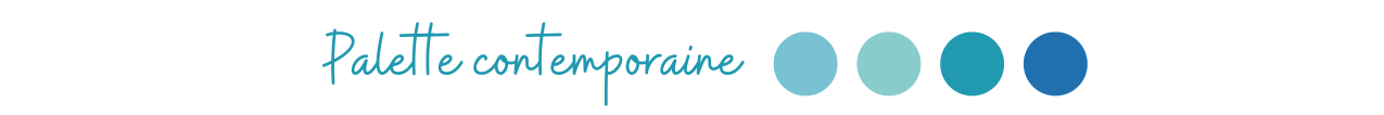 Palette de couleurs moderne